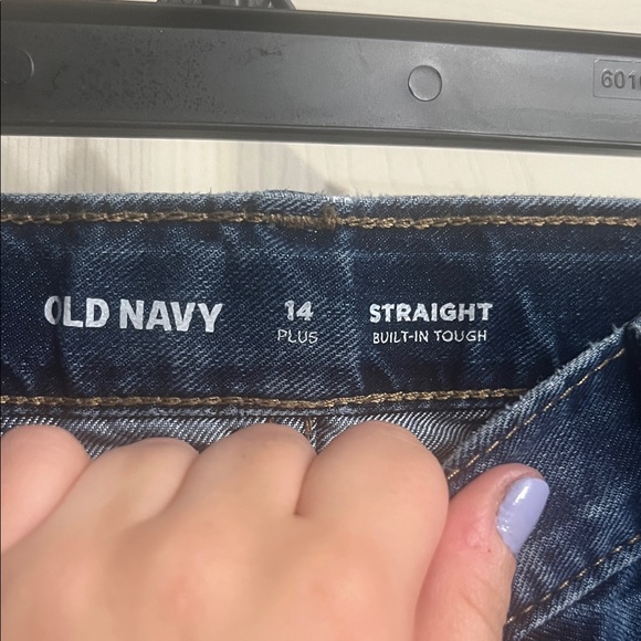 Old Navy Indigo Straight Jeans - Picture 2 of 3